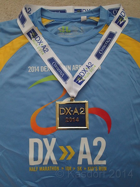 2014 D2A2 HM 100.JPG - 2014 Dexter to Ann Arbor Half Marathon